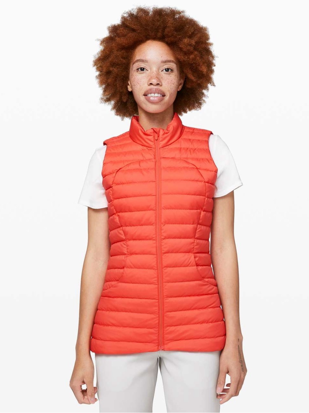 Lululemon Pack It Down Vest -Hot Sunset